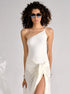 White One Shoulder Bodysuit